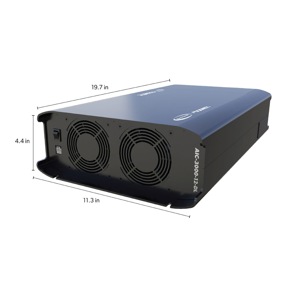 Go Power! 3000W Inverter Charger 12V – Dual Leg