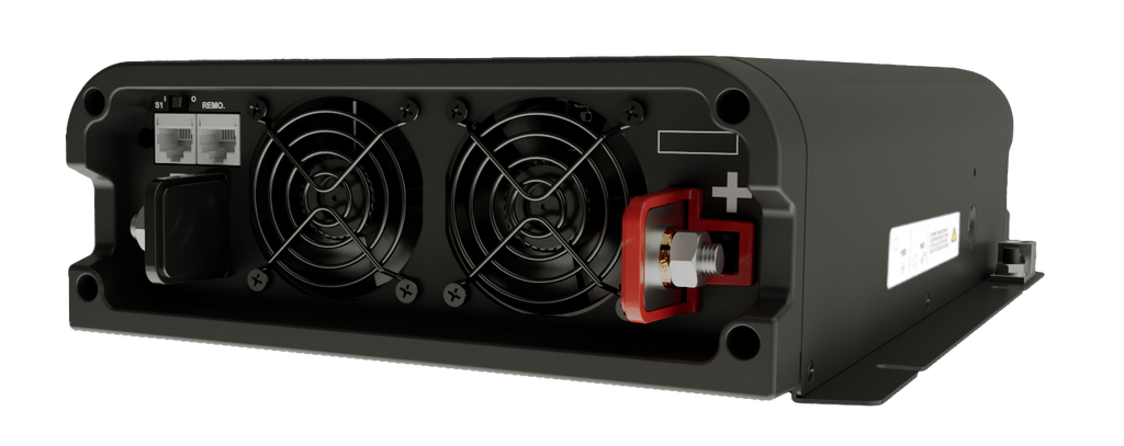 Go Power! 3000W Pure Sine Wave Inverter with Transfer Switch 12V