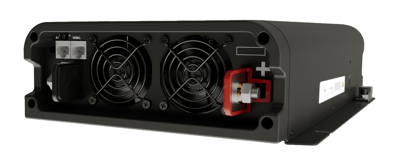 Go Power! 3000W Pure Sine Wave Inverter with Transfer Switch 12V