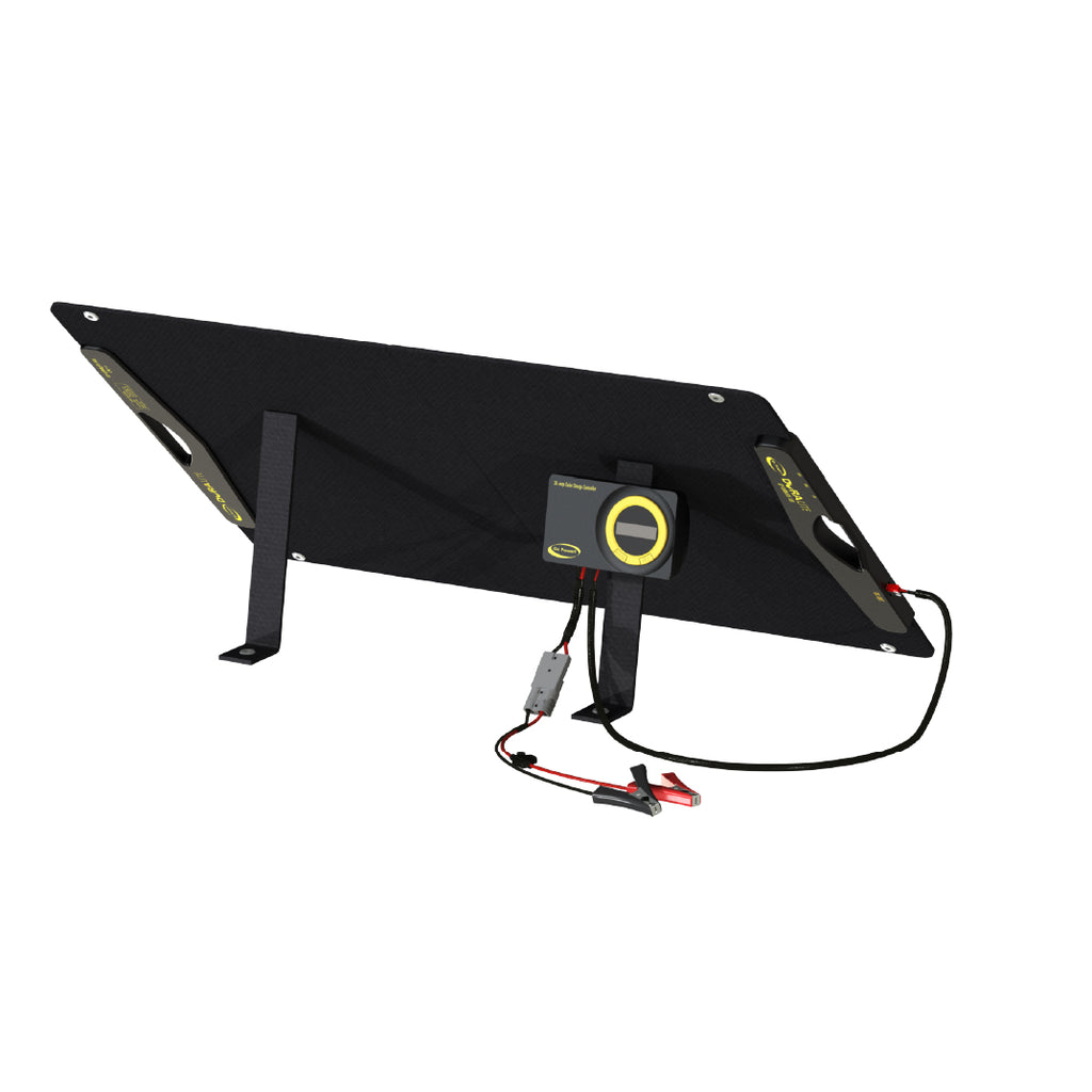 DuraLite 100W Portable Solar Panel Kit with 30A Controller – Zamp Solar Ready Compatible