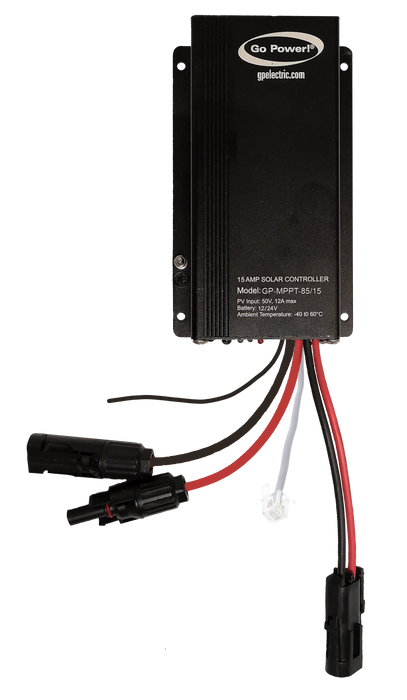 15 Amp MPPT Solar Charge Controller (IP68)