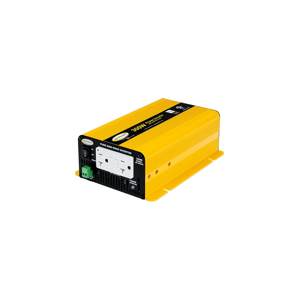 Go Power! 300 Watt Pure Sine Wave Inverter (12v)