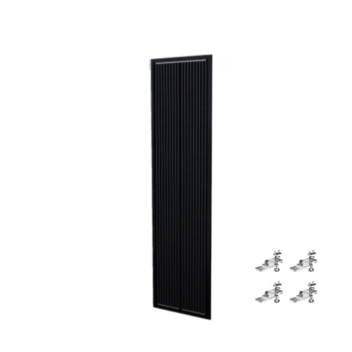 Go Power! 100W Slim OBSIDIAN™ Series 9 Solar Panel Expansion Kit
