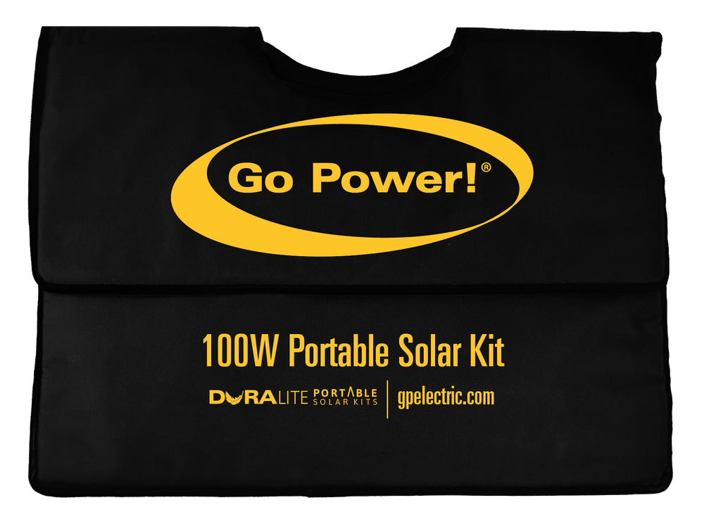 Go Power! DuraLite 100W Portable Solar Panel Expansion Kit